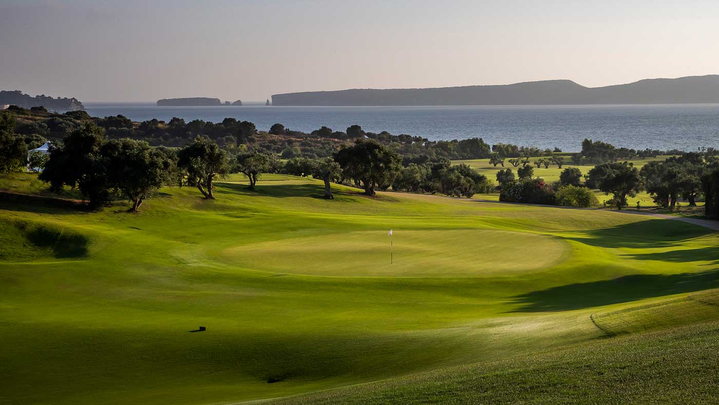 the bay course greece