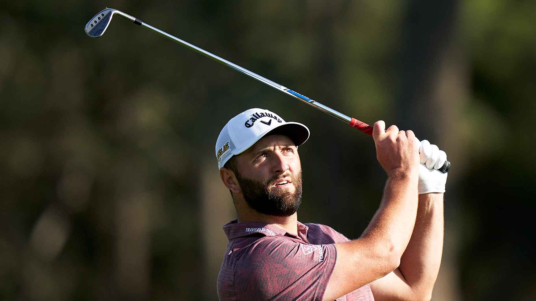 jon rahm swings iron