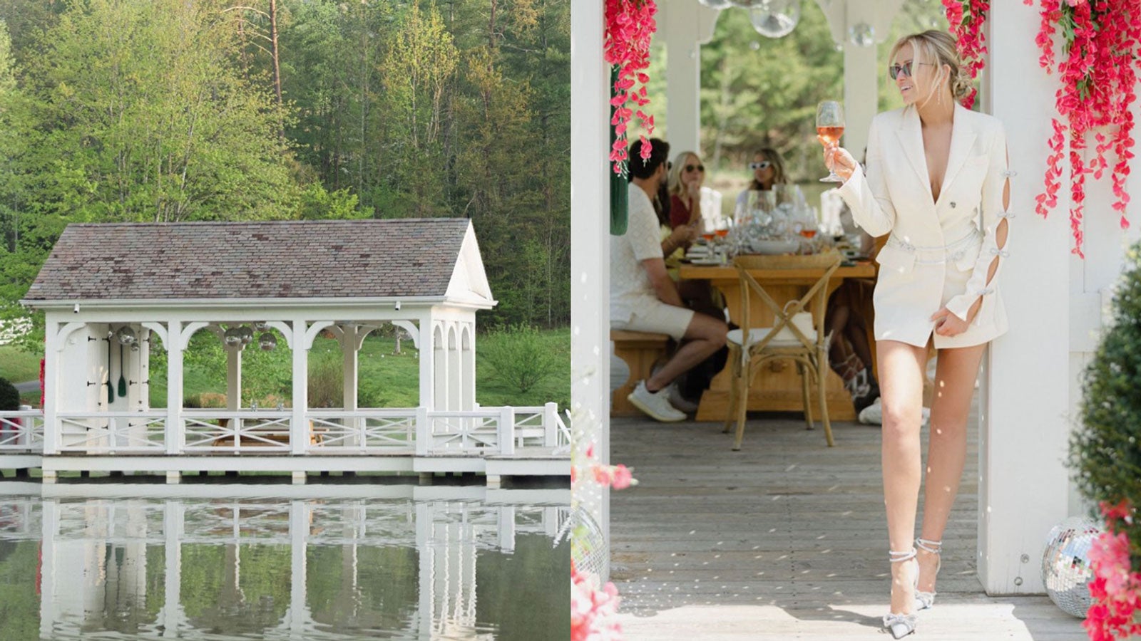 Paulina Gretzky's bridal lunch