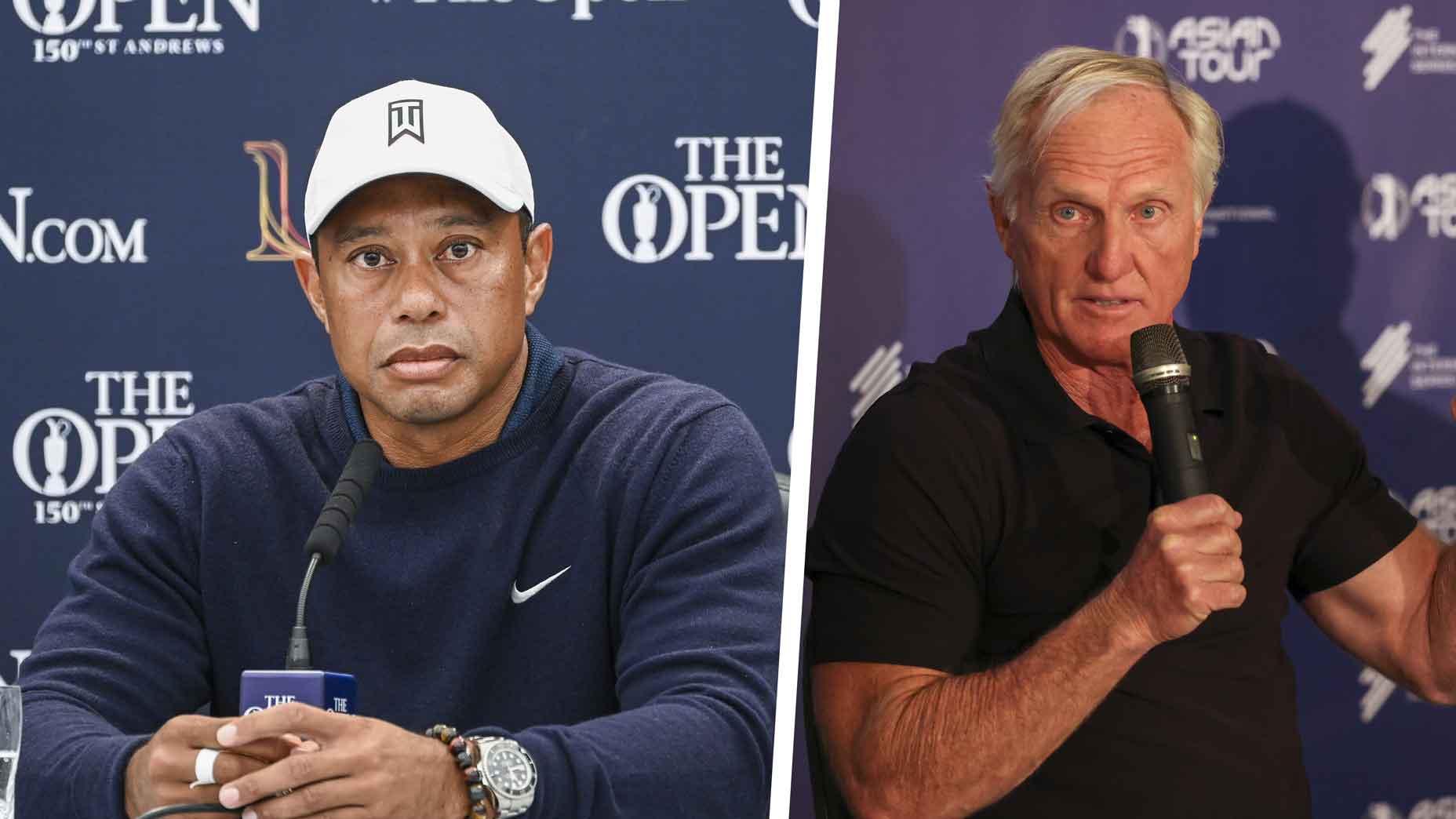 tiger woods greg norman