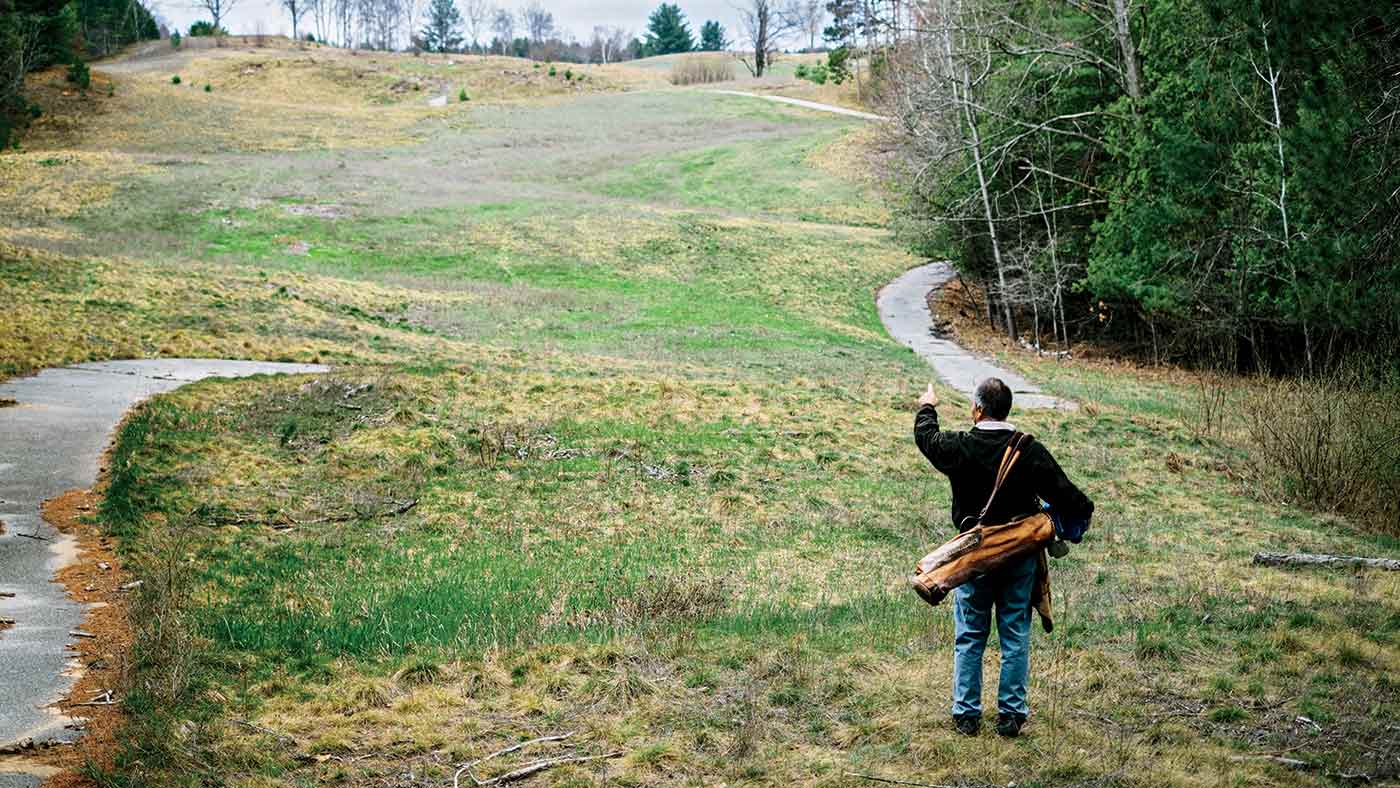 Doak's High Pointe layout is, as Doak himself points out, just rugged at the moment.