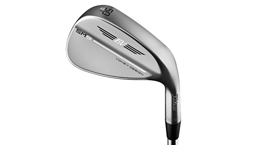 Titleist Vokey SM9 chrome wedge