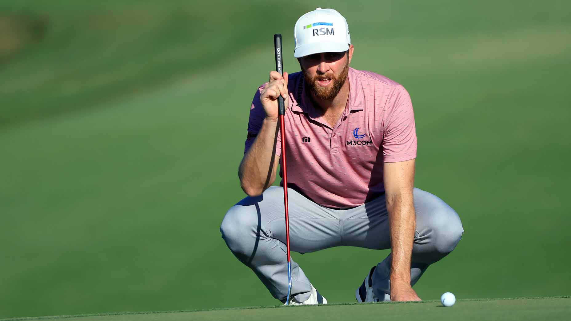 chris kirk reads putt