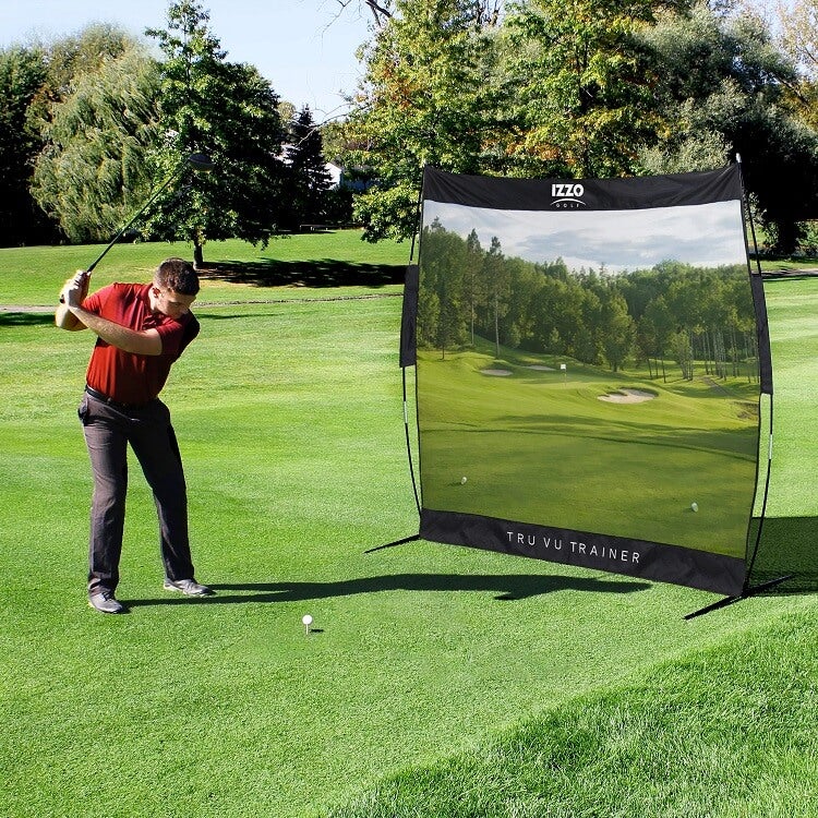 Izzo Golf Tru Vu Trainer Hitting Net