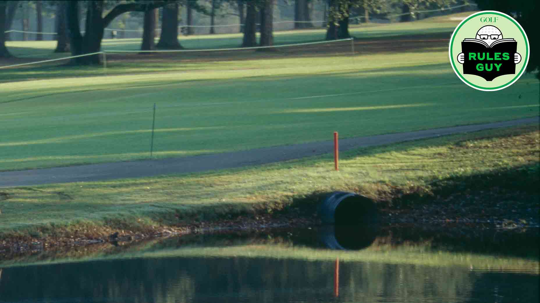 hazard with cart path