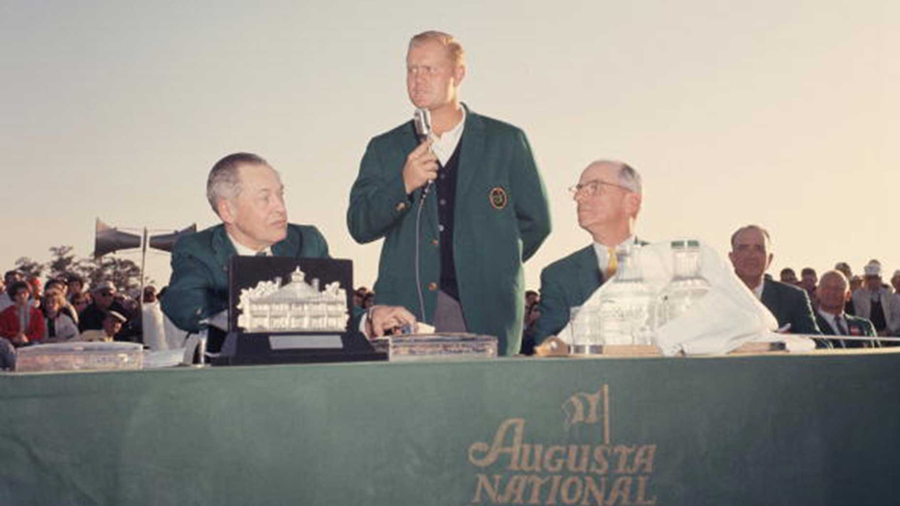 jack nicklaus at the 1963 masters