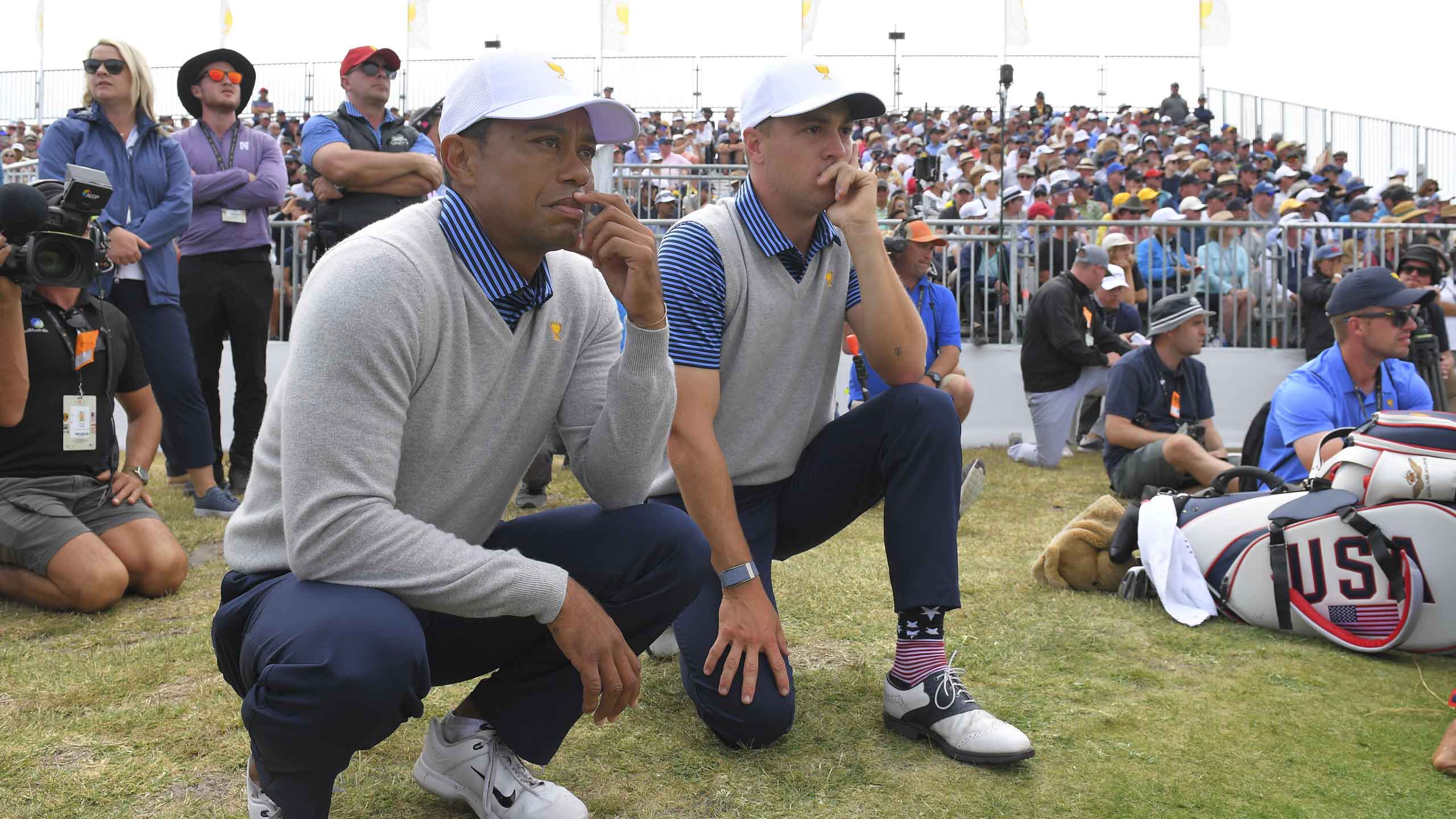 tiger woods justin thomas