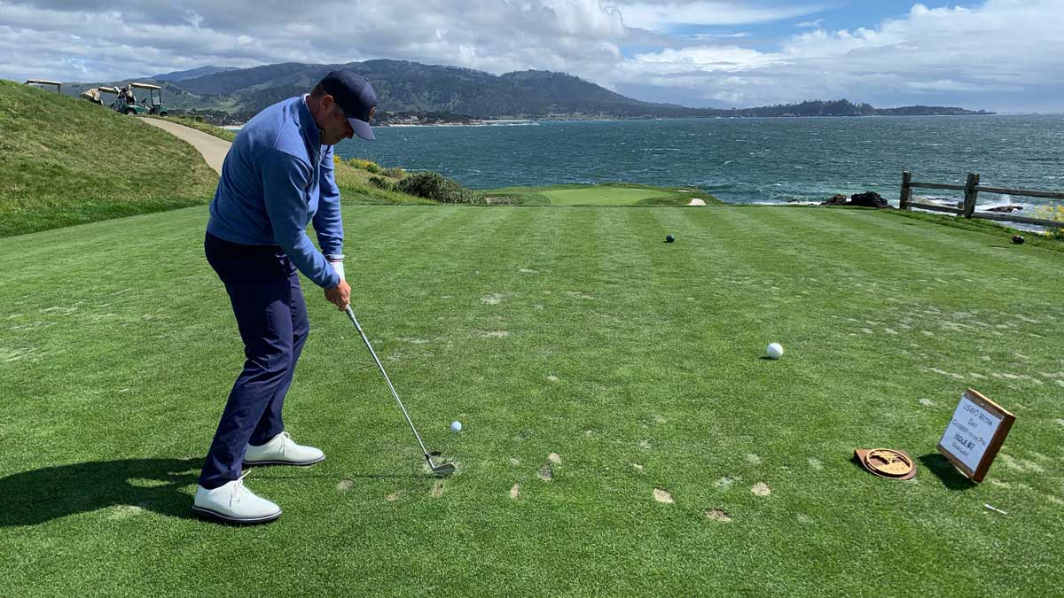 mike whan at pebble beach