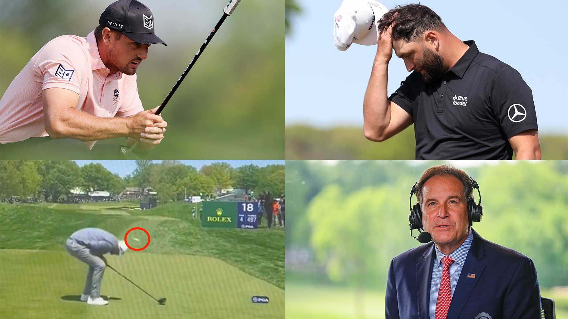 golfers at the pga championship