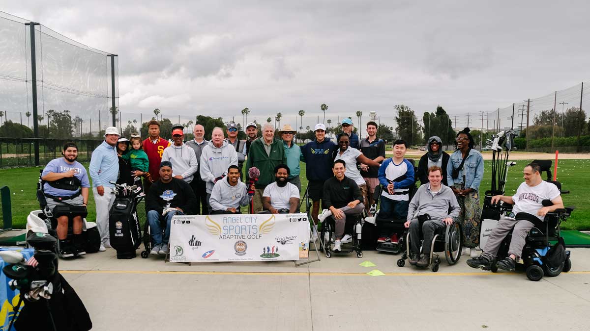 angel city adaptive golf clinic