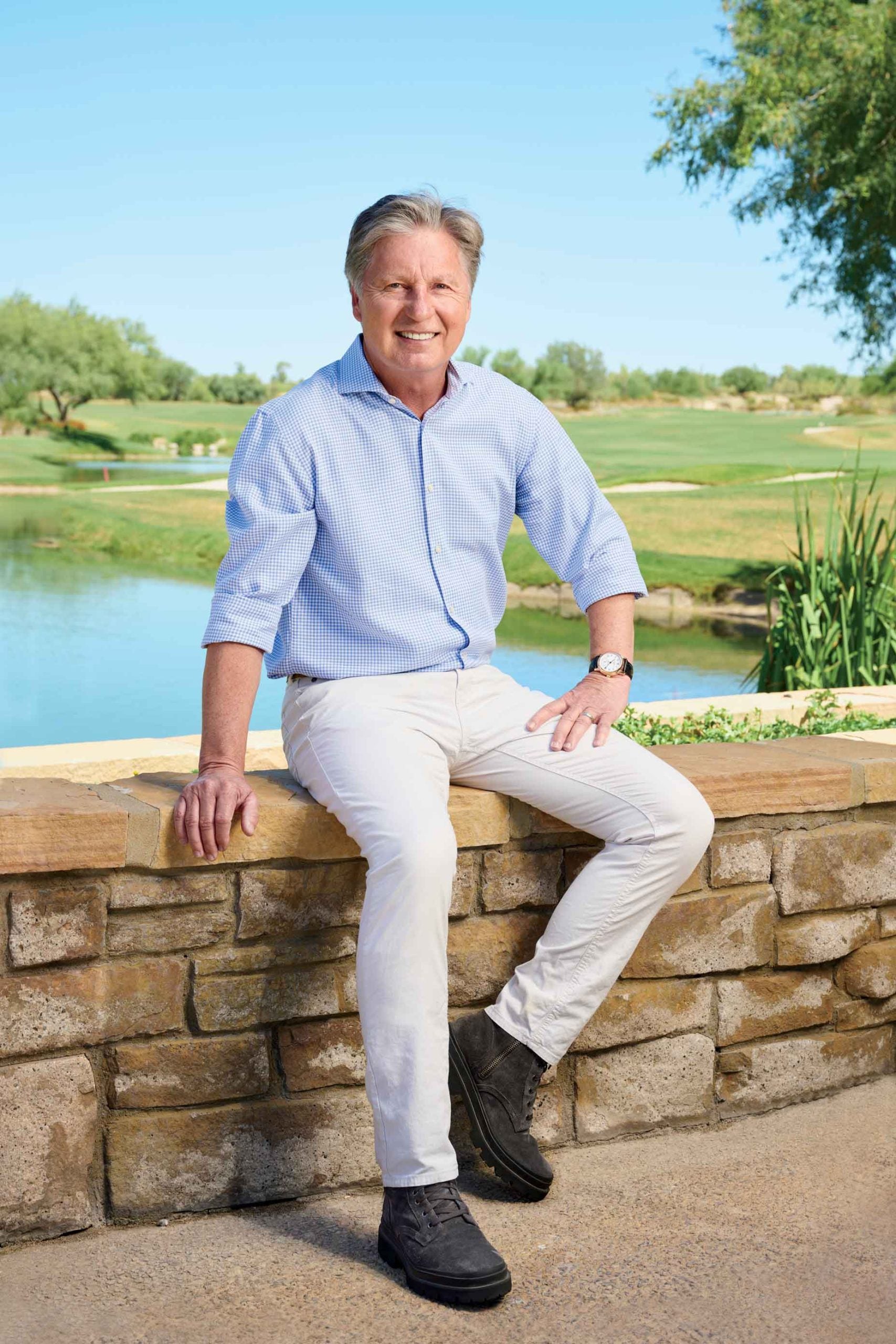 Brandel Chamblee at Grayhawk Golf Club.
