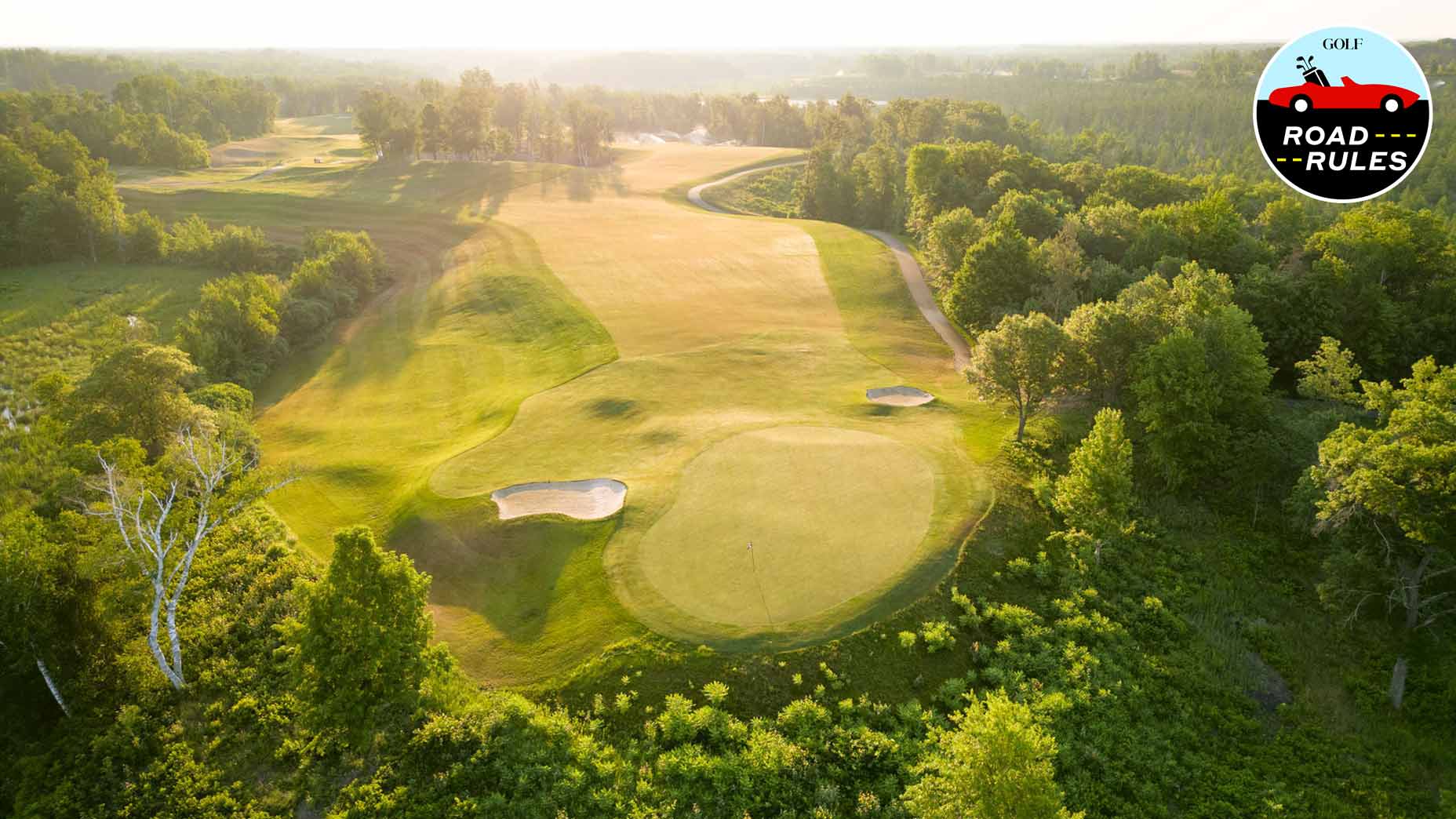 The 8th hole of the Lehman 18 at Cragun's Resort.