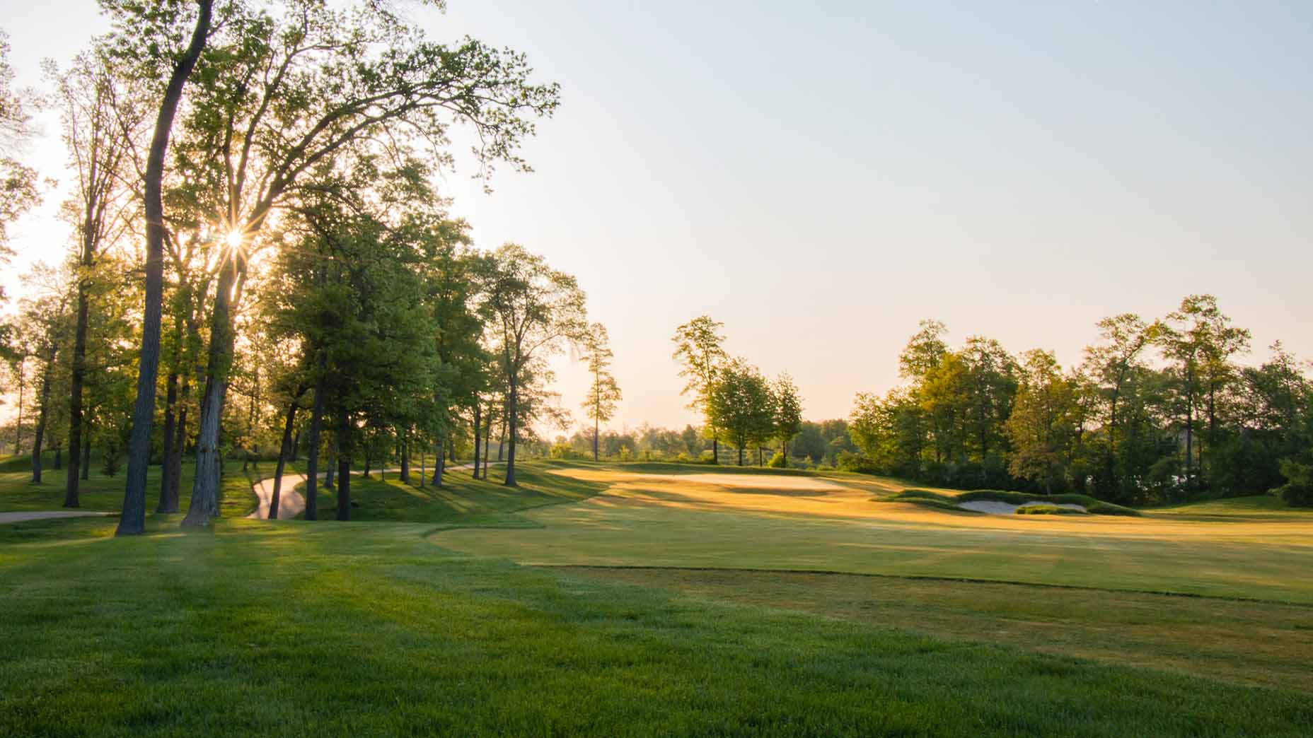The second hole on the Blue 9 at Cragun's