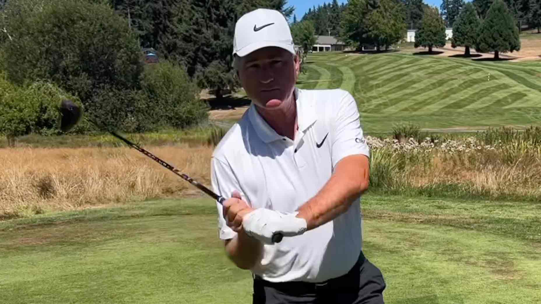 GOLF Top 100 Teacher Brian Mogg shares a baseball swing drill that can lead to more clubhead speed and farther shots on the golf course