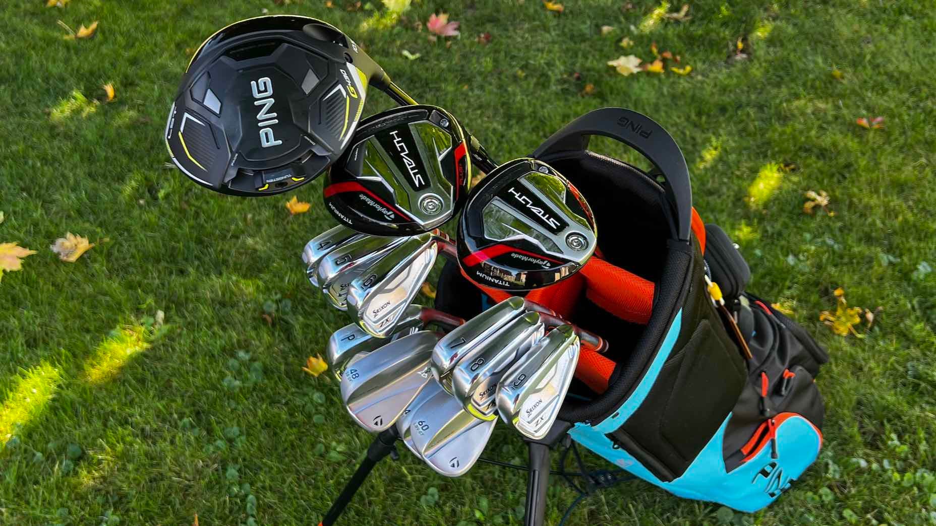 golf bag set clubs