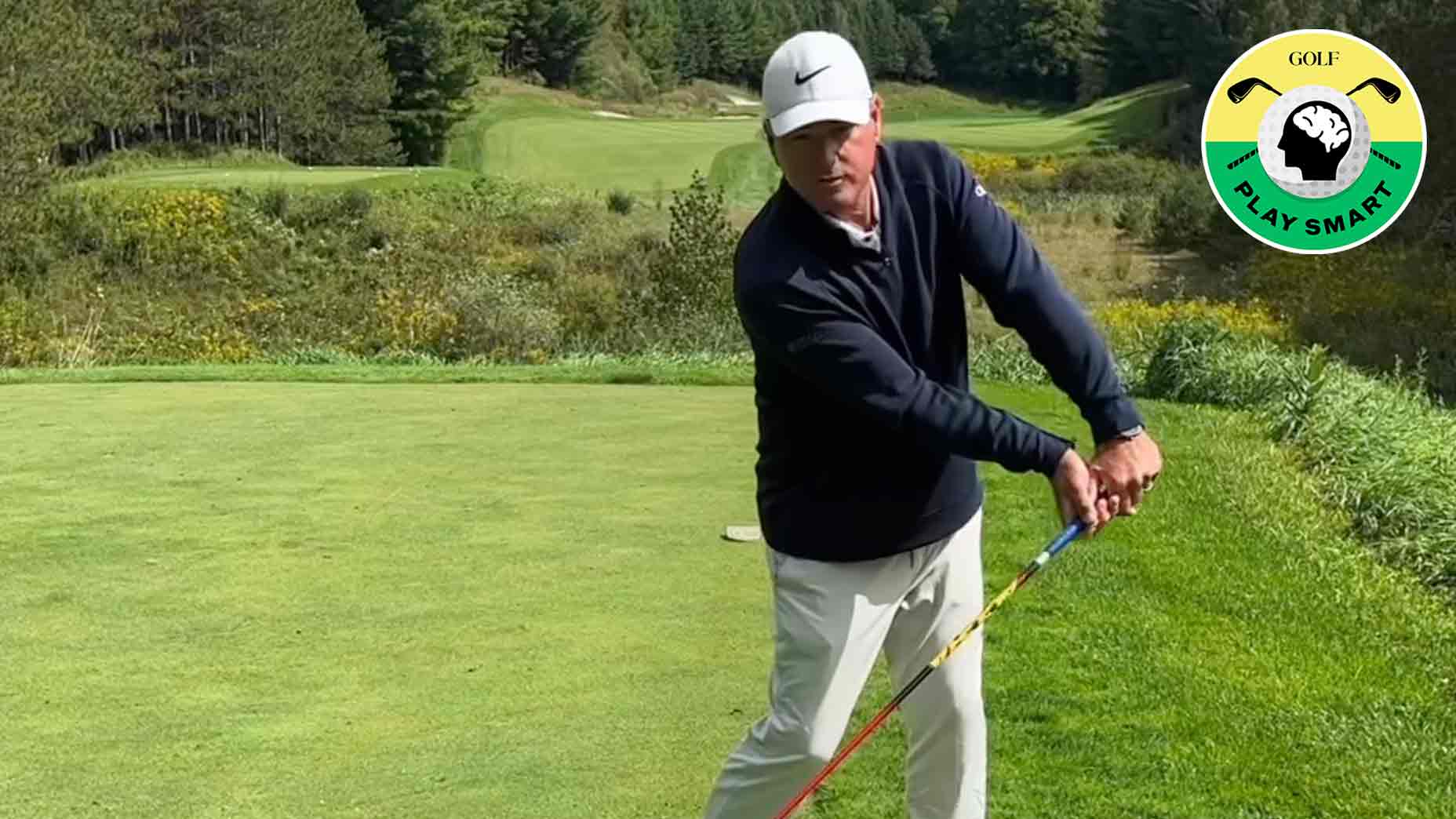 GOLF Top 100 Teacher Brian Mogg shares a fun secret that can help with your alignment and clubface angle; all by using the tee box