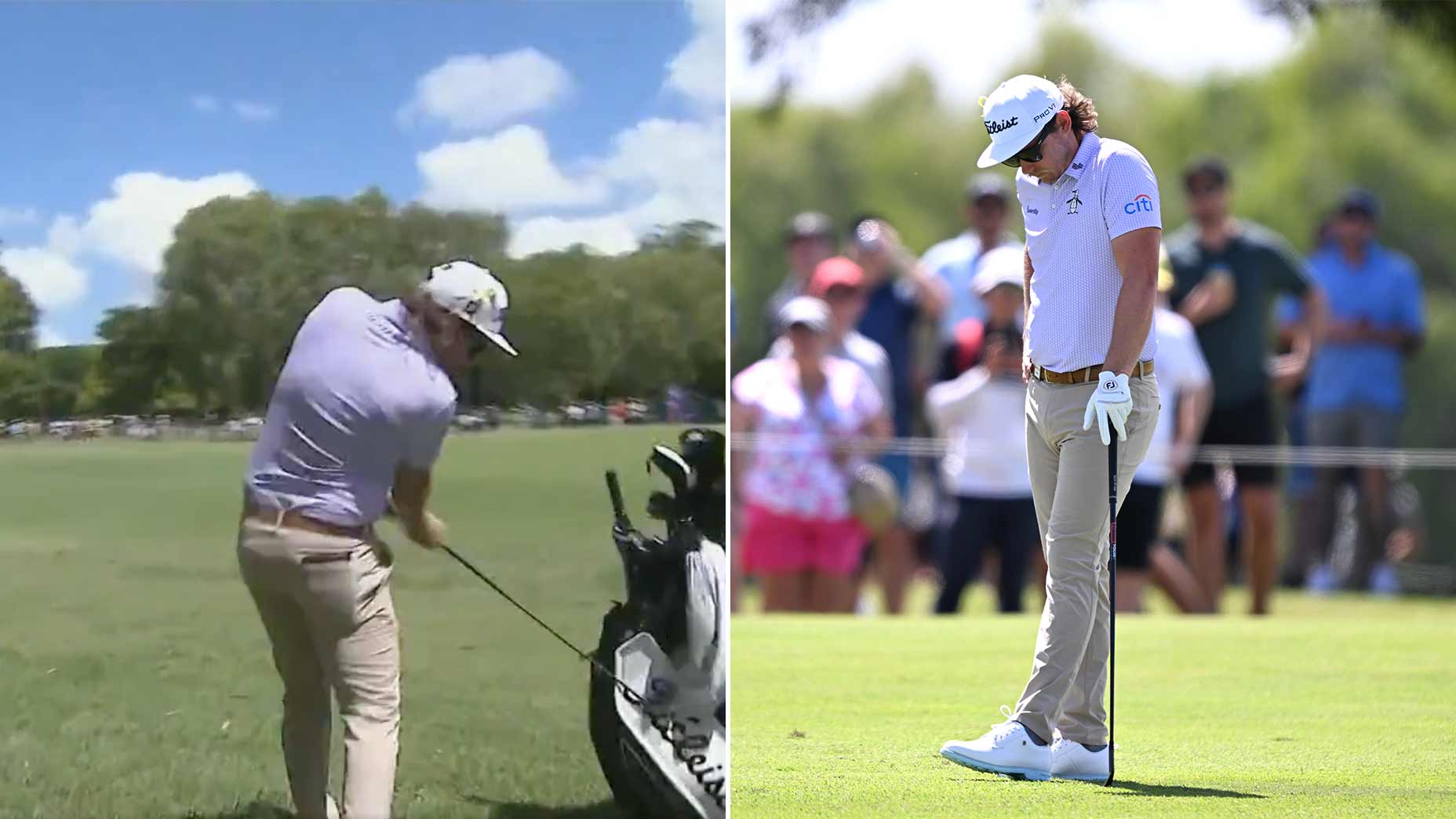 Cameron Smith reacts during the 2023 Australian PGA Championship.