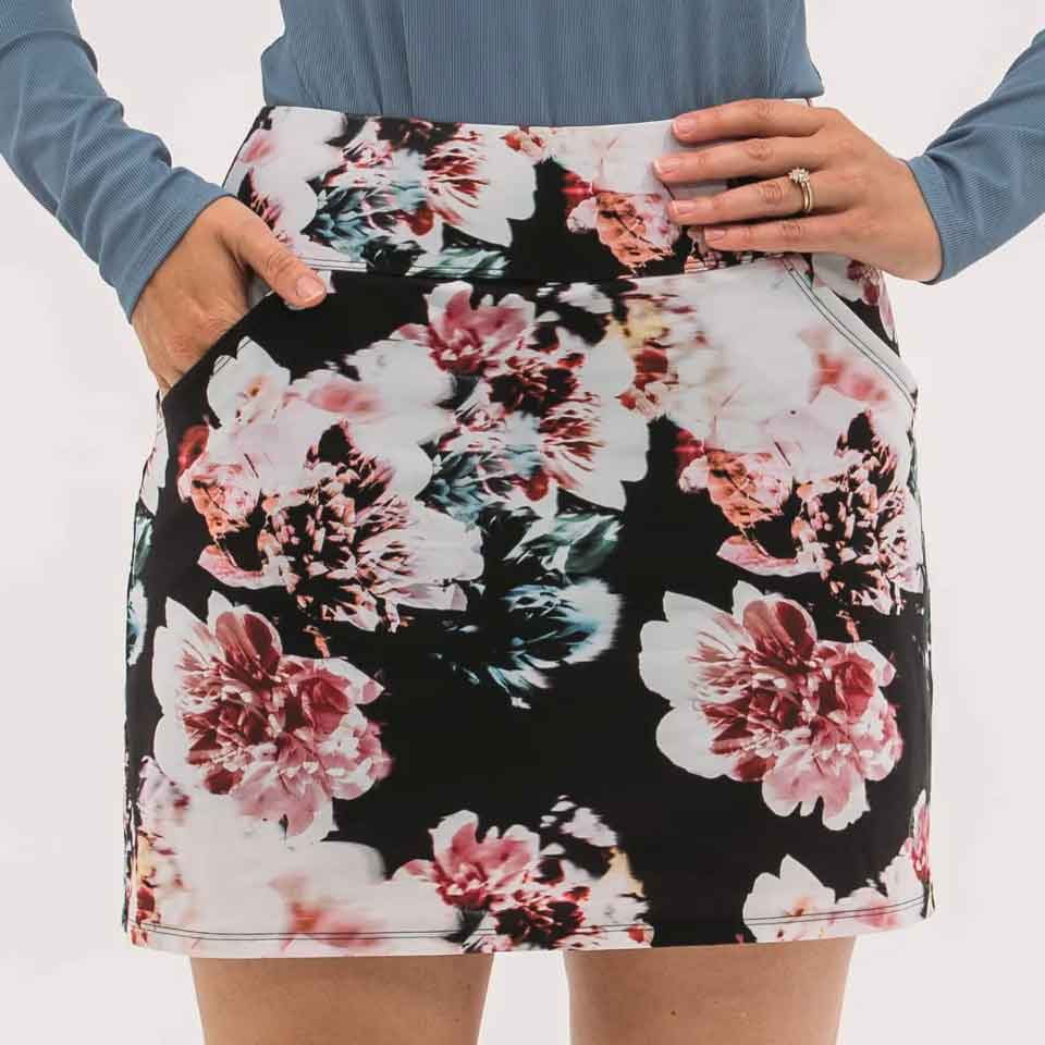 Foray Floral Print Skirt