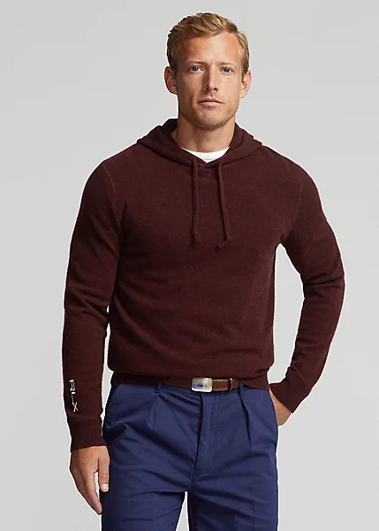 Polo RLX Cashmere Hooded Sweater