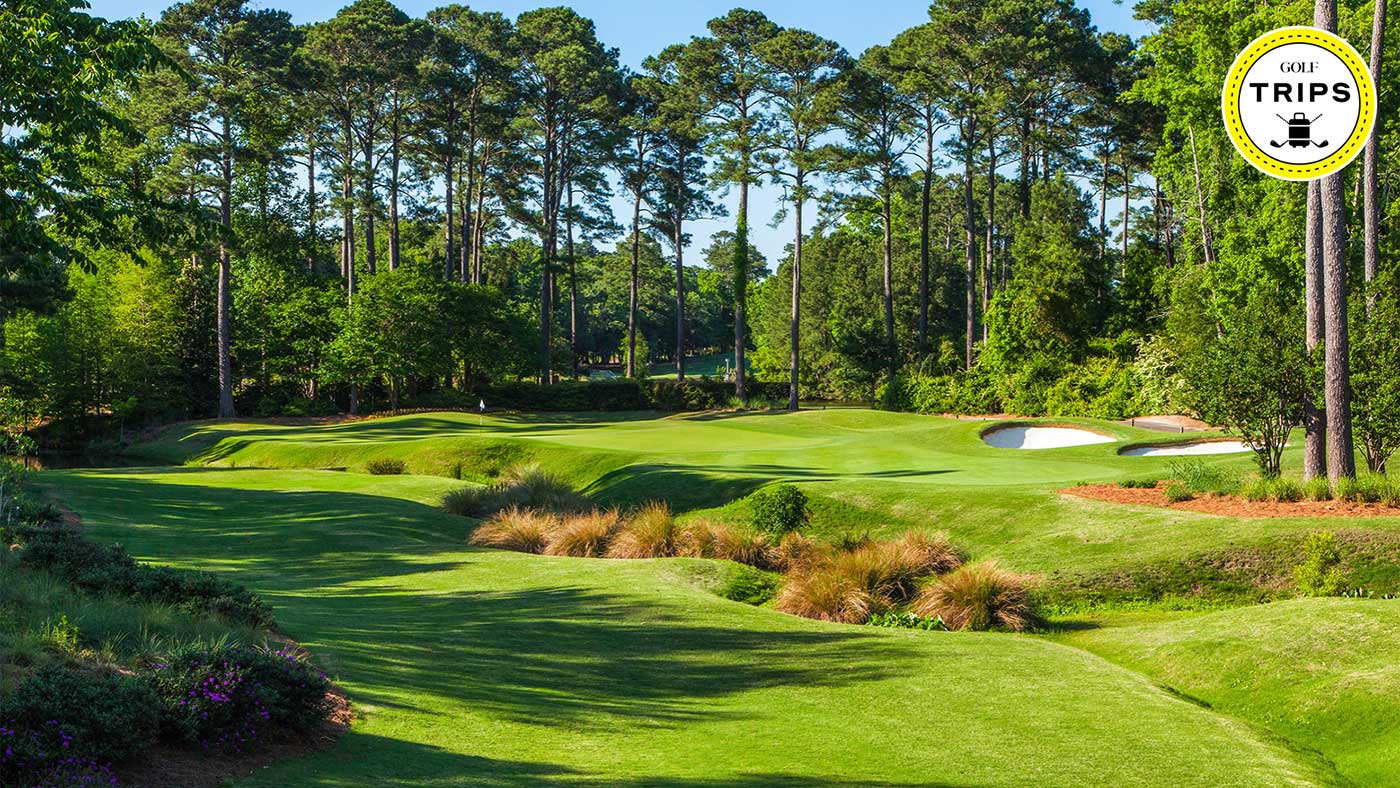 A view of Caledonia Golf & Fish Club in Pawleys Island, S.C.