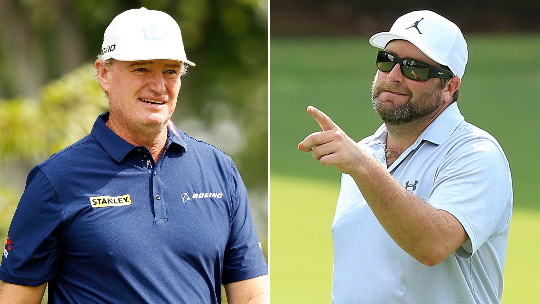 Ernie Els and Steve Marino