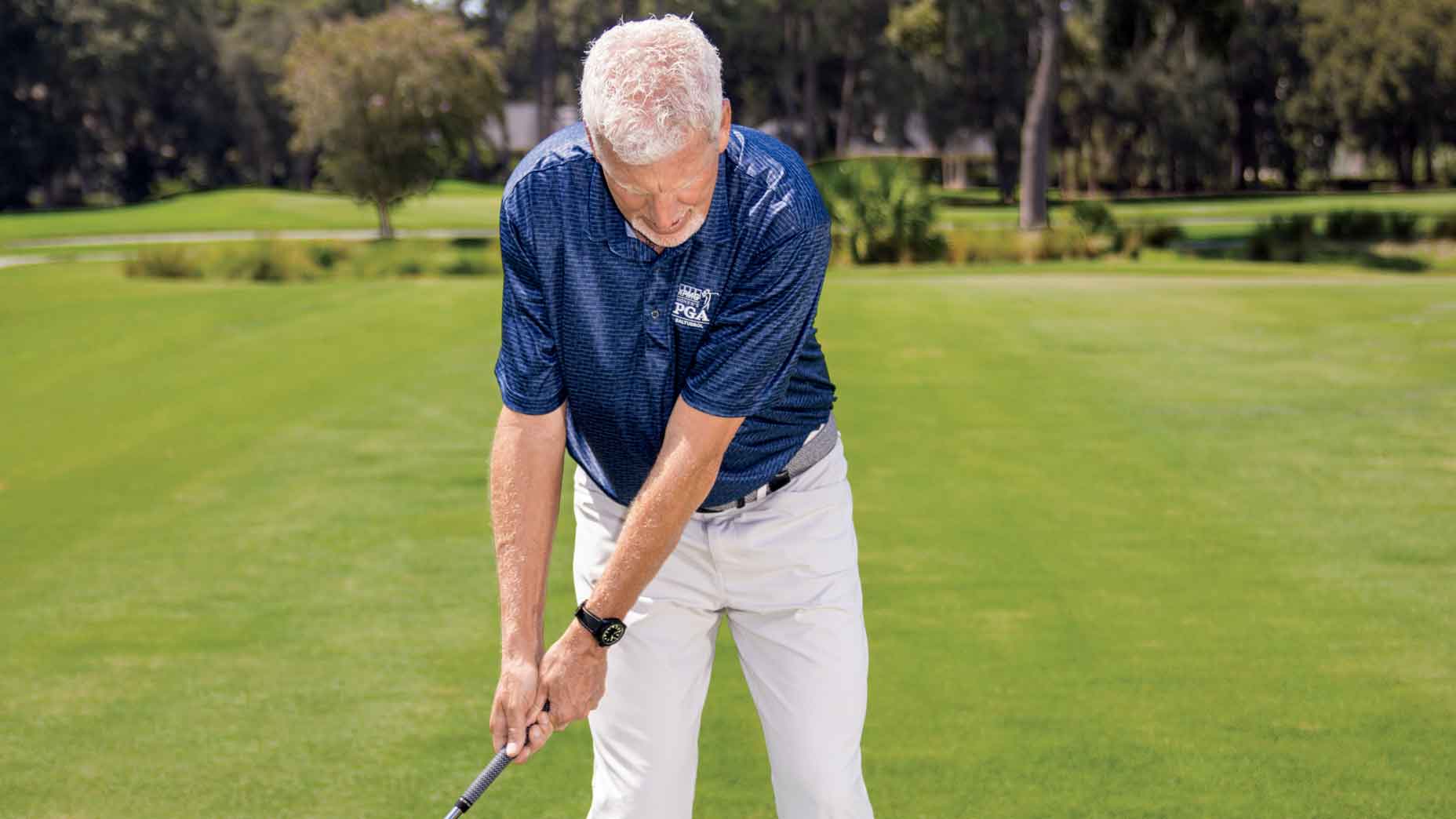 Joe Hallett explains how a GOLF magazine can help your positioning at address