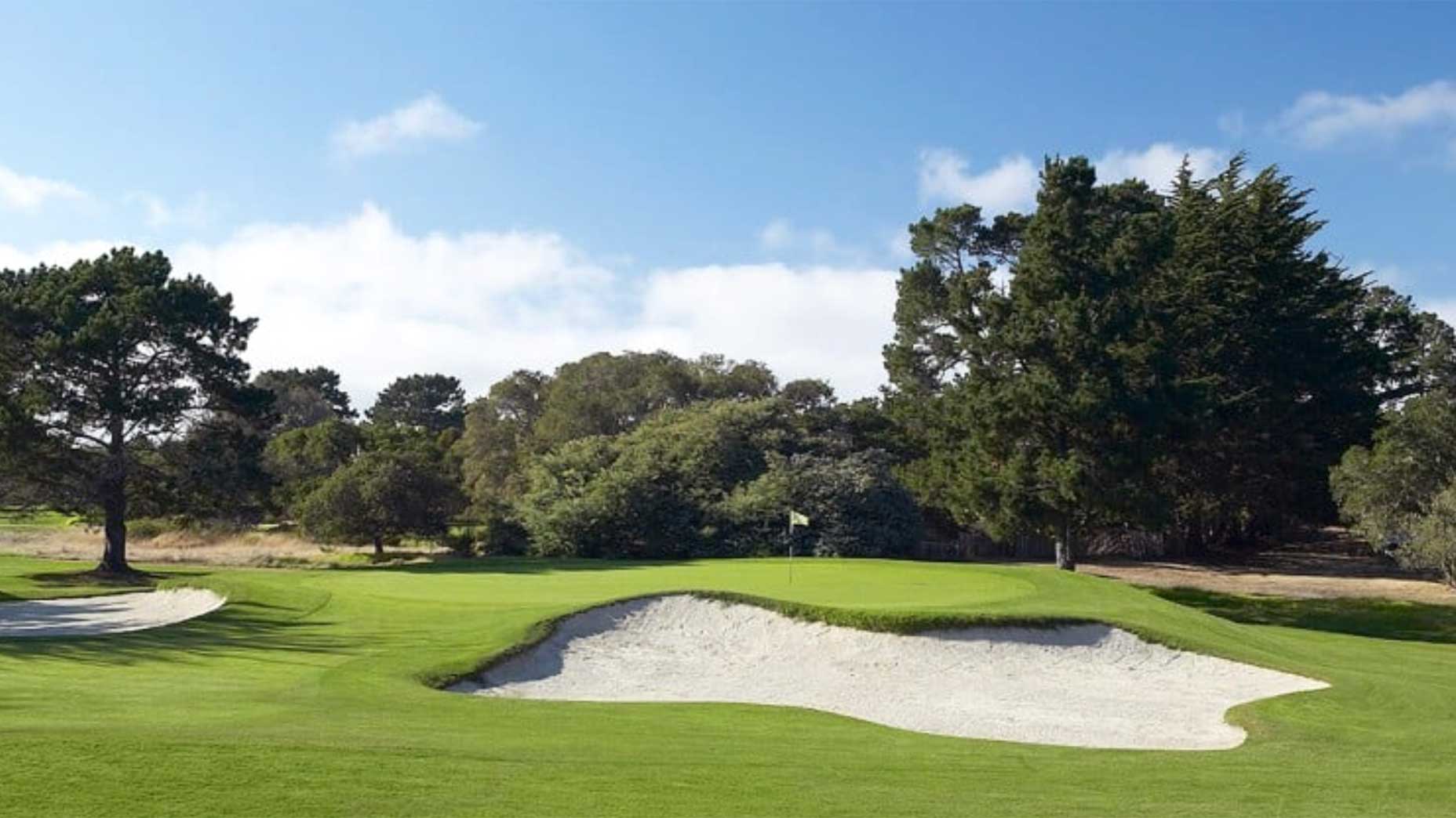 the par-3 6th hole at del monte golf course