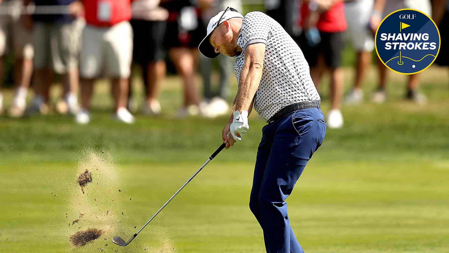 GOLF Top 100 Teacher Jim Murphy explains how to still maintain good contact despite hitting your ball from a golf divot