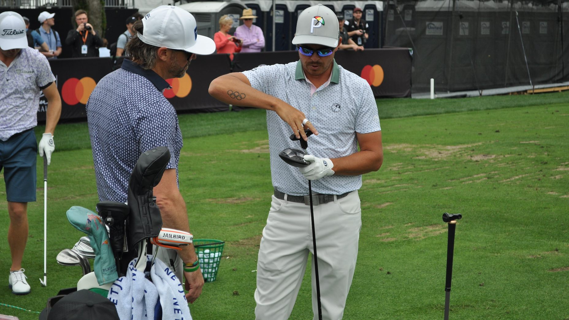 rickie fowler tests cobra darkspeed x driver at PGA Tour event