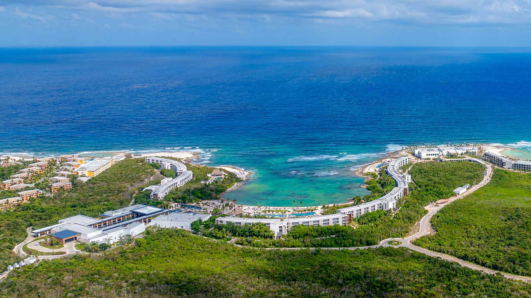 Aerial view of the conrad