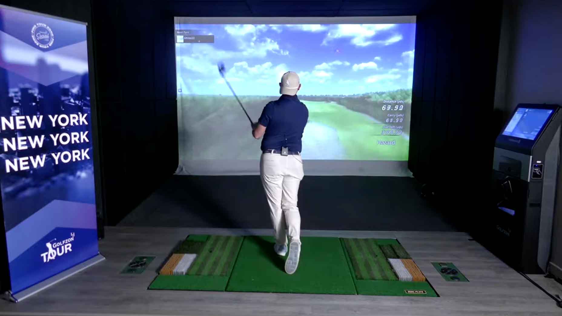 Team New York played Team London at El Camaleon in GOLFZON Tour's Match 3