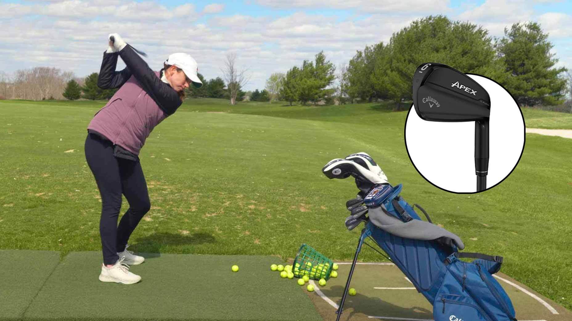 Maddi's Callaway Apex Ti Fusion iron