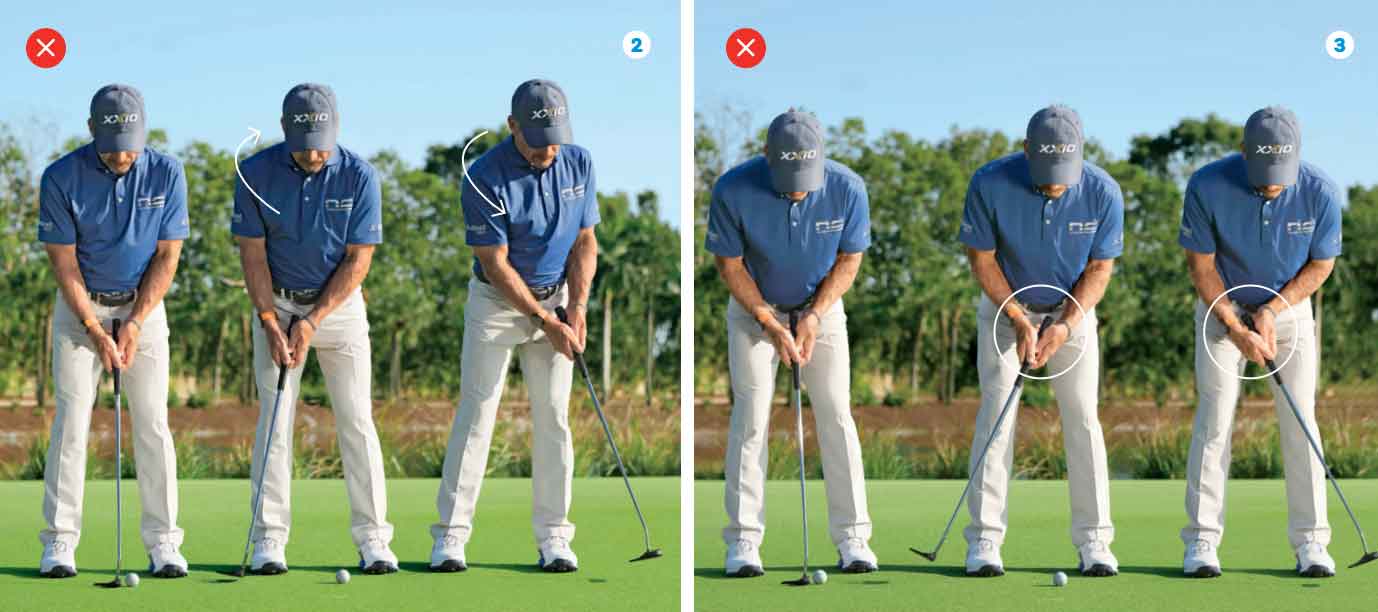 todd sones demonstrates incorrect outting technique