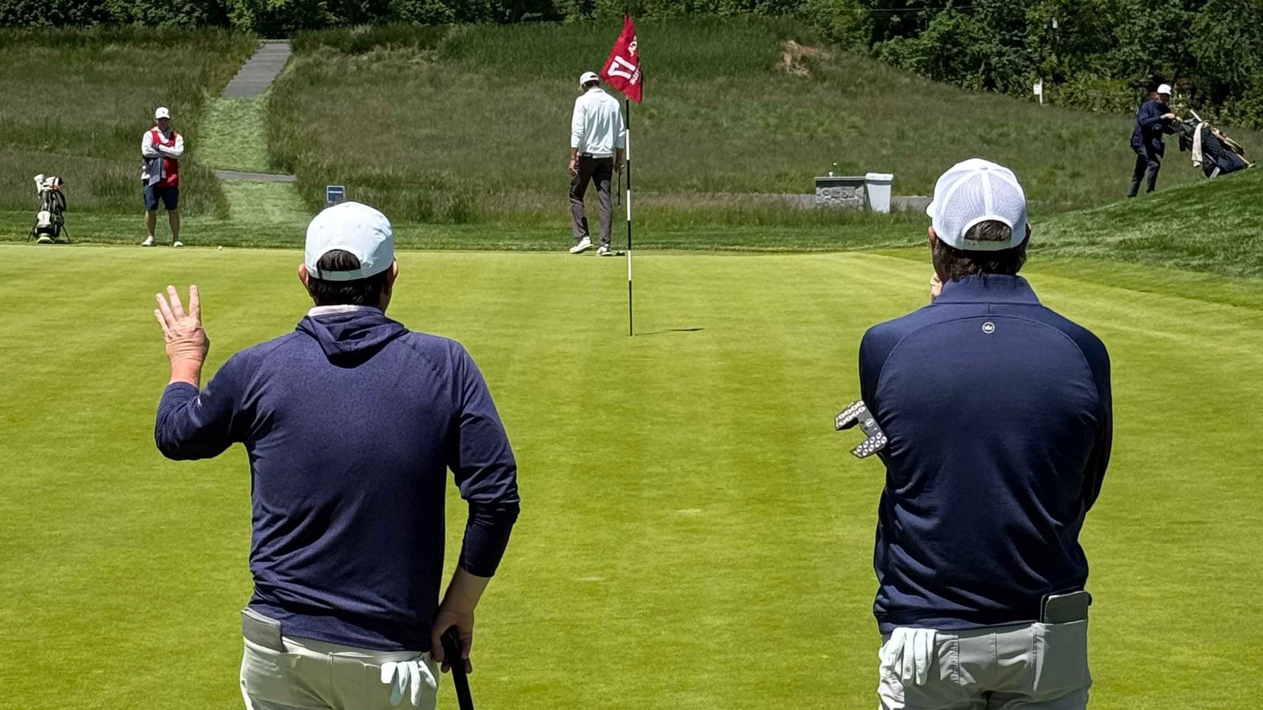 John Ramsey and partner Chadd Slutzky at u.s. amateur 4 ball
