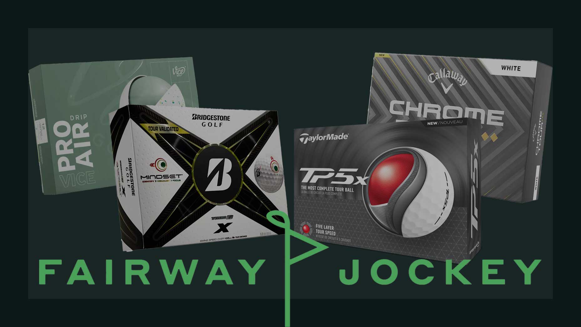 Fairway Jockey golf ball promotion for free shipping.