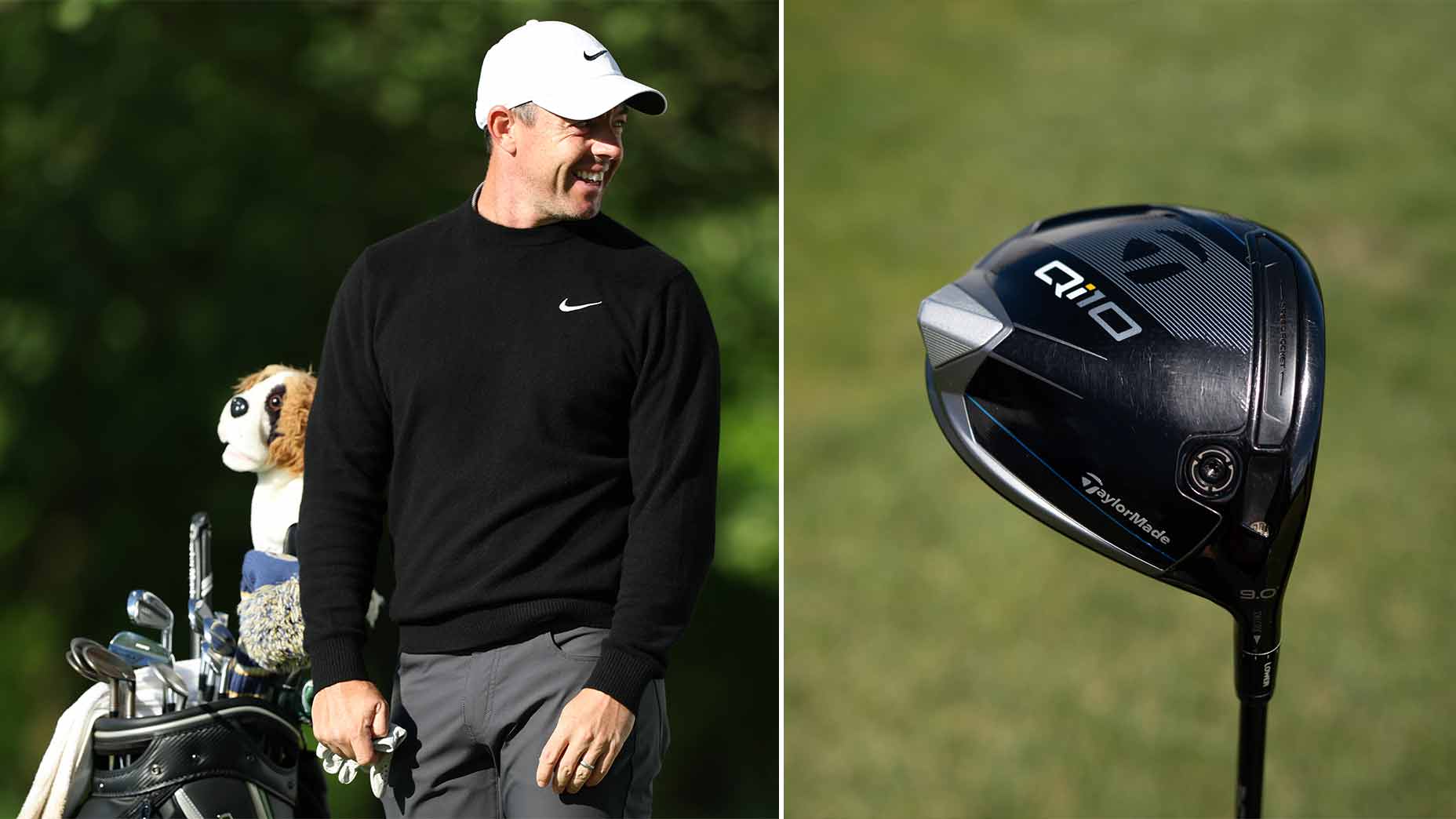 Rory McIlroy of Northern Ireland talks to a fan during the Pro Am event prior to the Truist Championship 2025 at The Wissahickon at Philadelphia Cricket Club on May 07, 2025 in Flourtown, Pennsylvania.