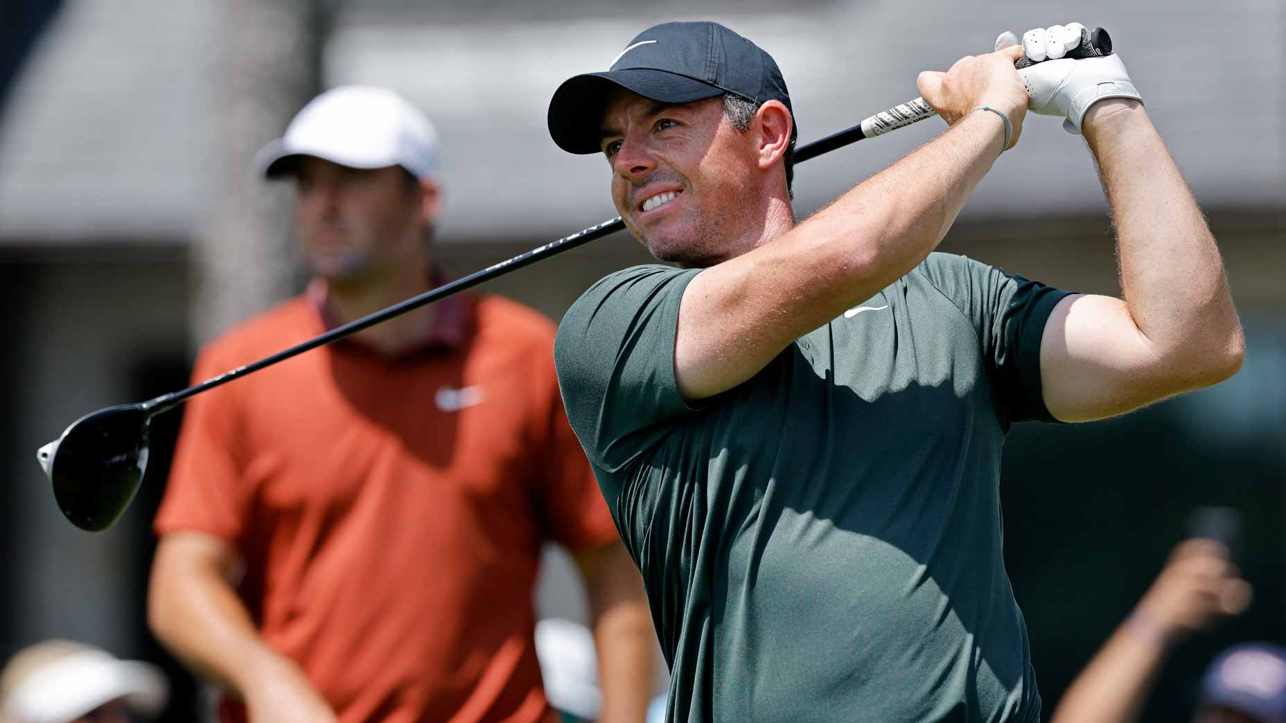 Rory McIlroy and Scottie Scheffler tee off at 1:47 p.m. Friday.