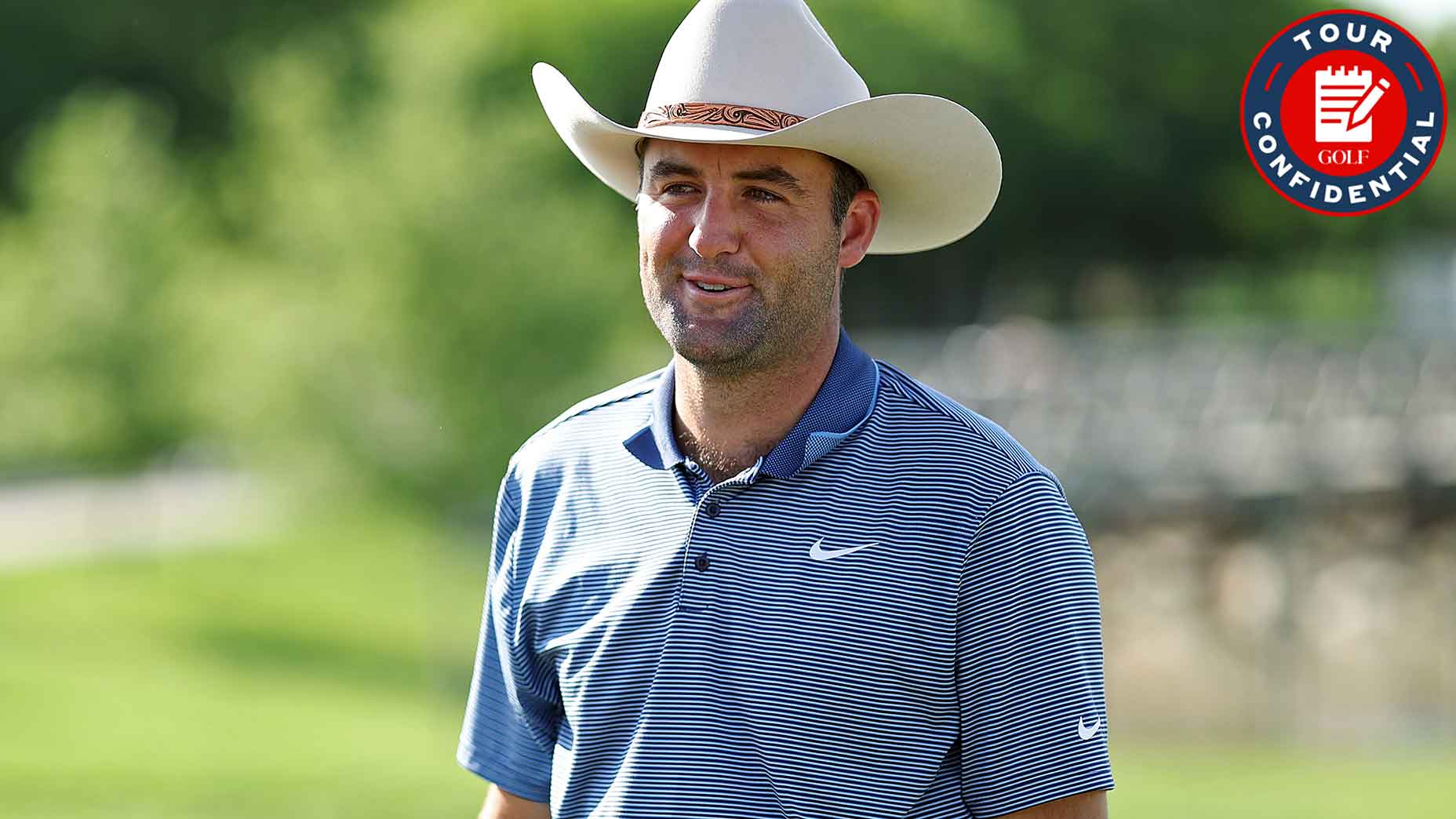 Scottie Scheffler cowboy hat