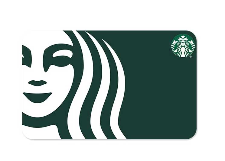 a starbucks gift card