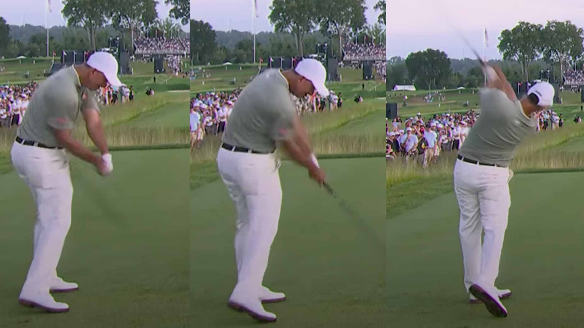 Adam Scott delivery position