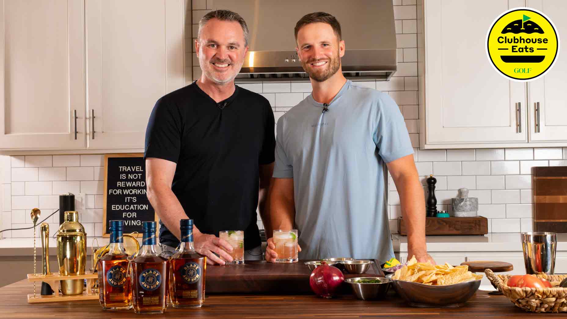 Wyndham Clark and Chance Cozby make an old fashioned paloma