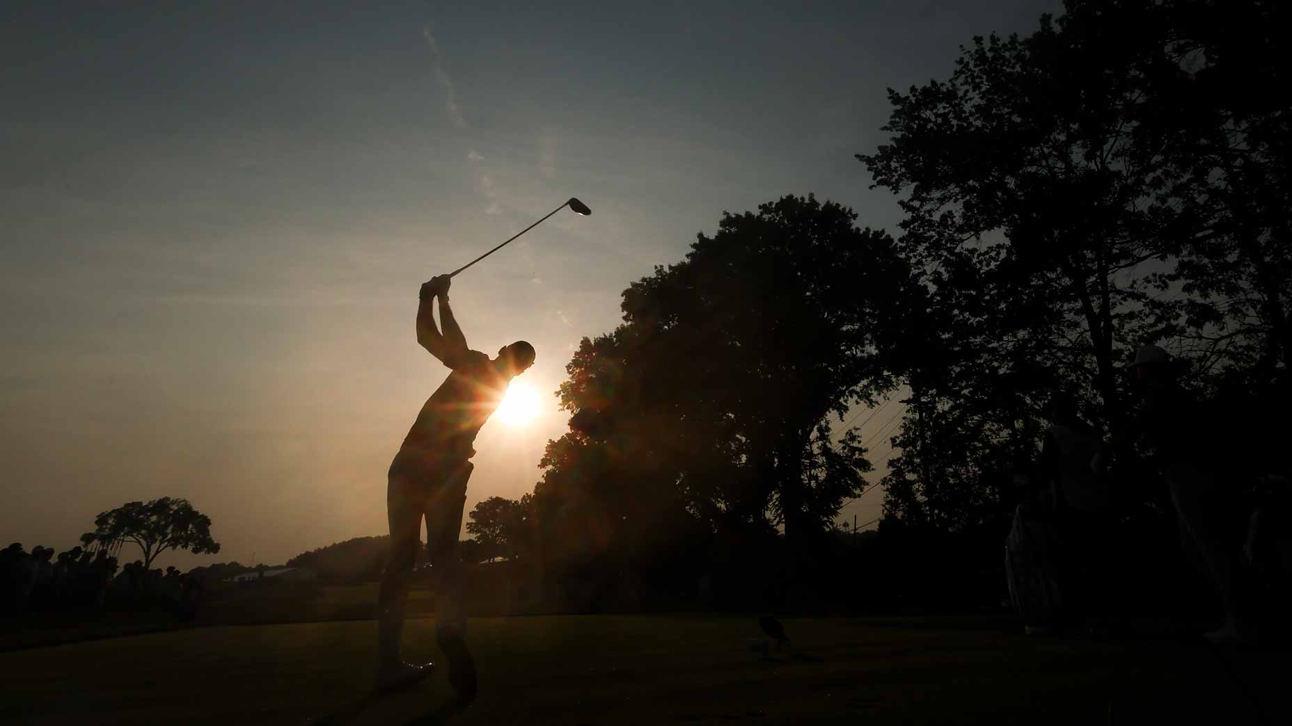 Matt Vogt was in Thursday's first tee time at the U.S. Open.