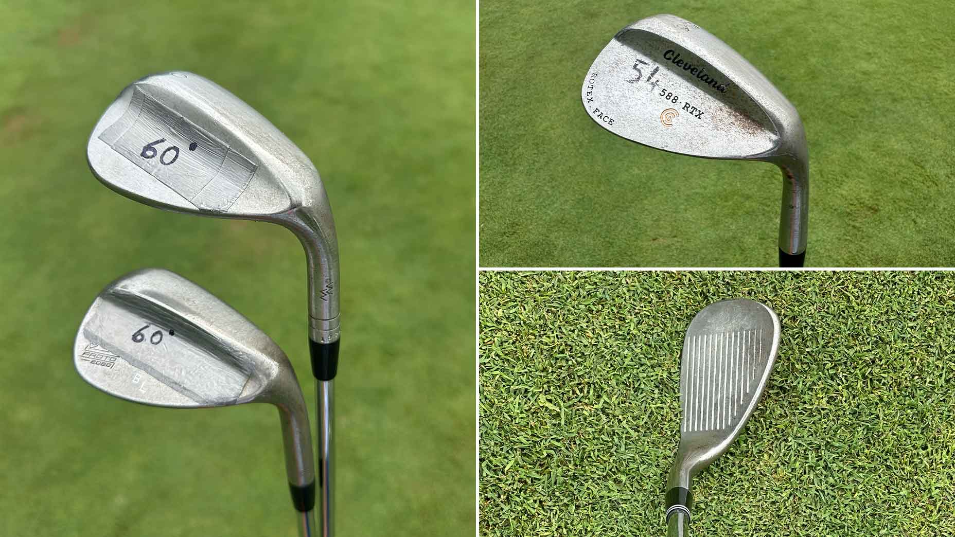 Bernhard Langer's wedges.