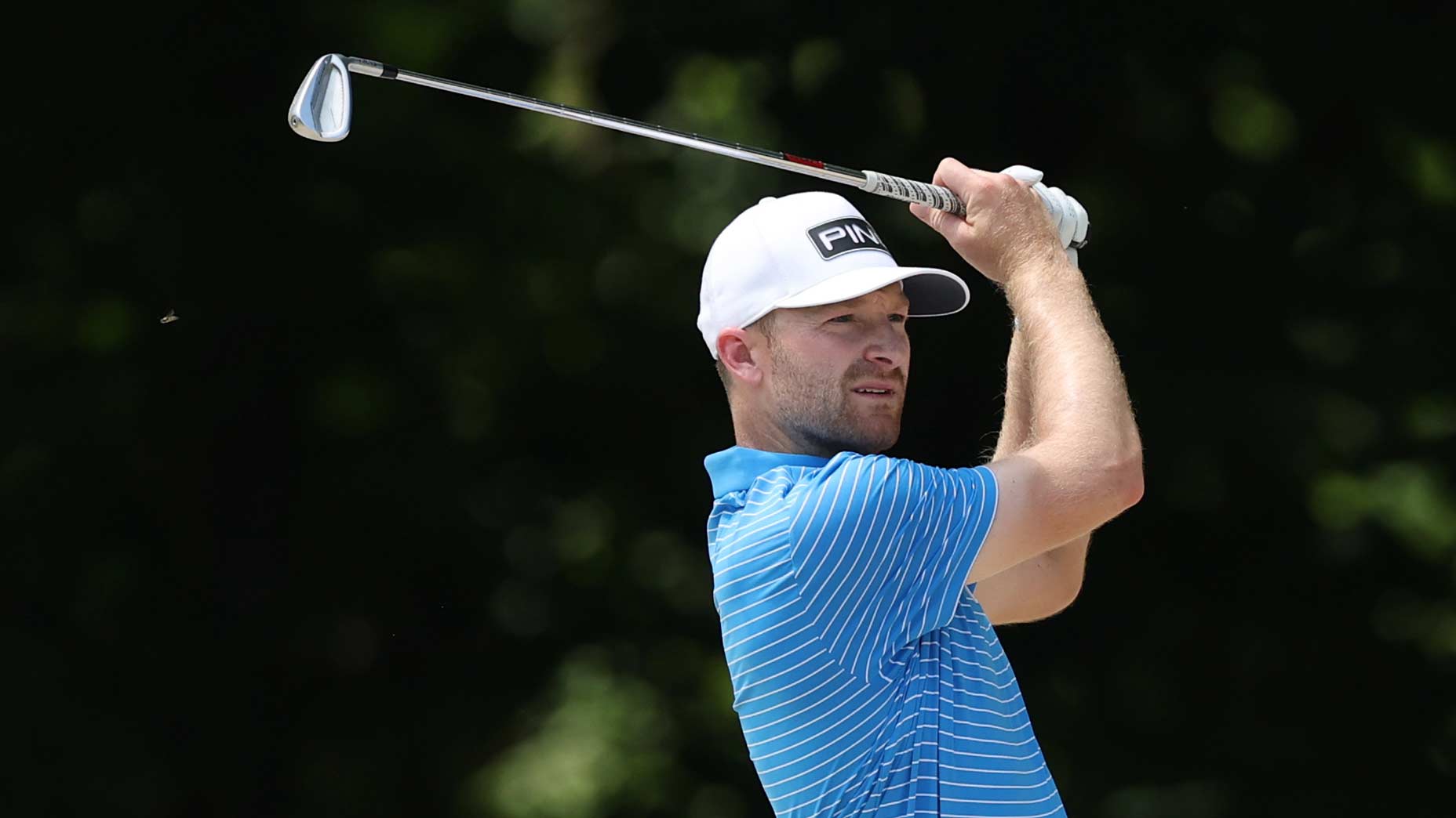 PGA Tour pro Brian Campbell plays a shot during the 2025 John Deere Classic.