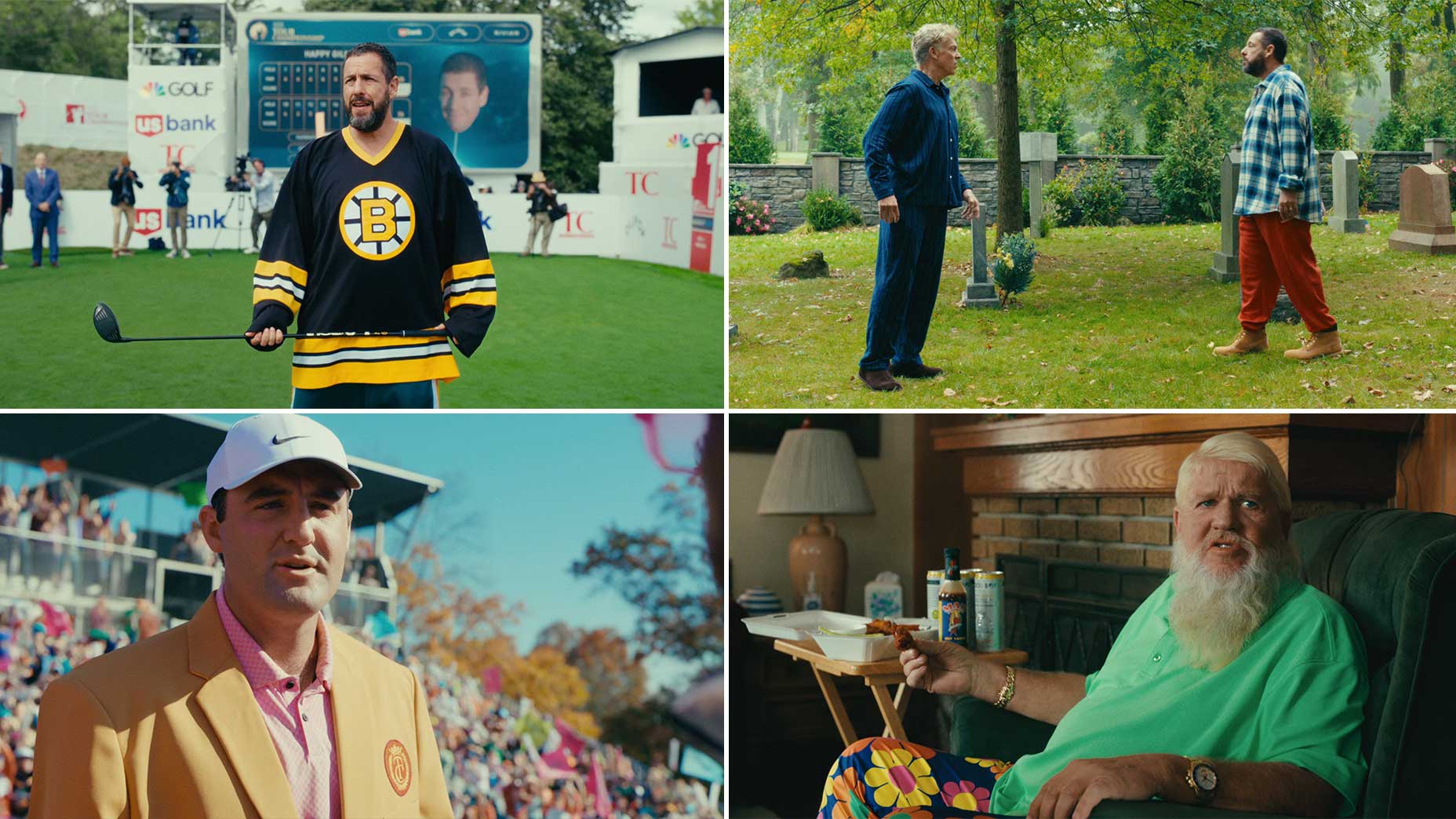 Screenshots from the movie "happy gilmore 2."