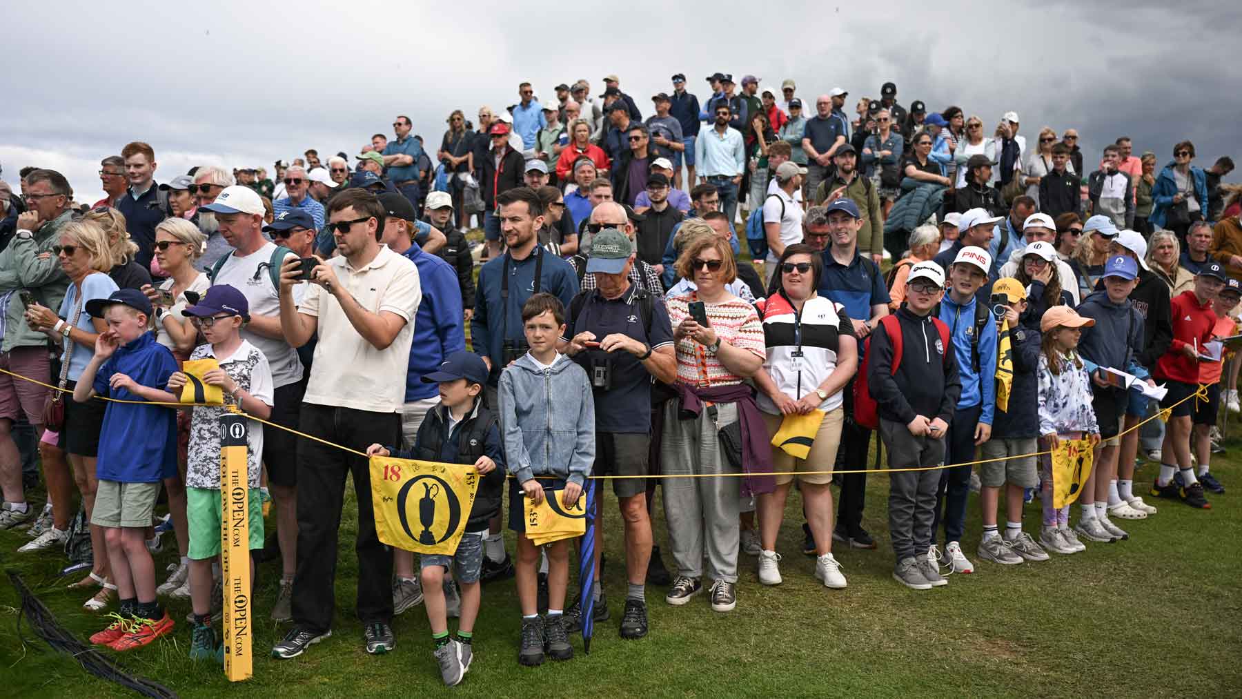 fans at 2025 open championship