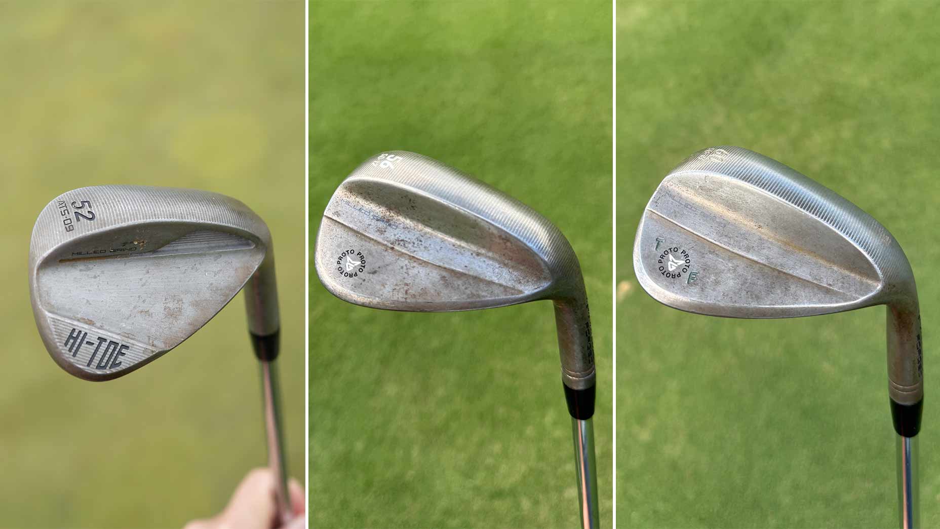 Tommy Fleetwood wedges.