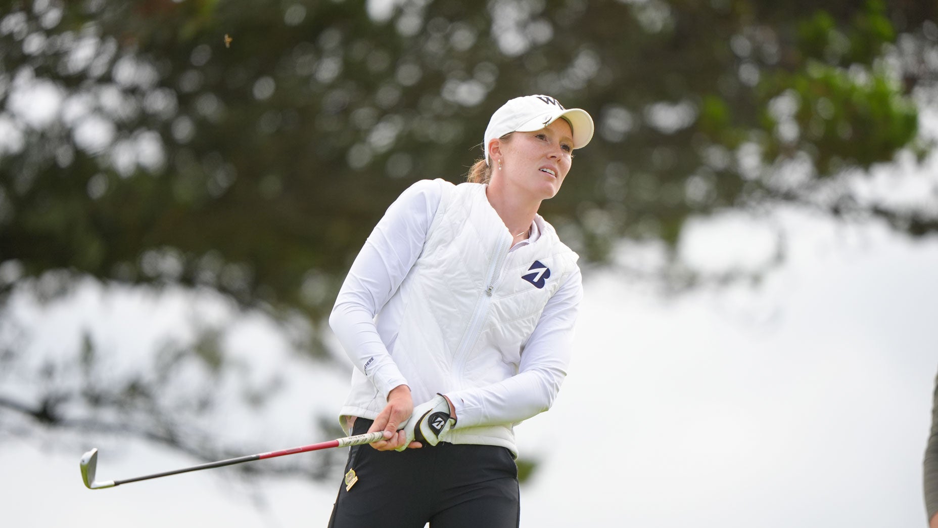 Golf Channel broadcaster Emilia Doran competing in the U.S. Women's Amateur
