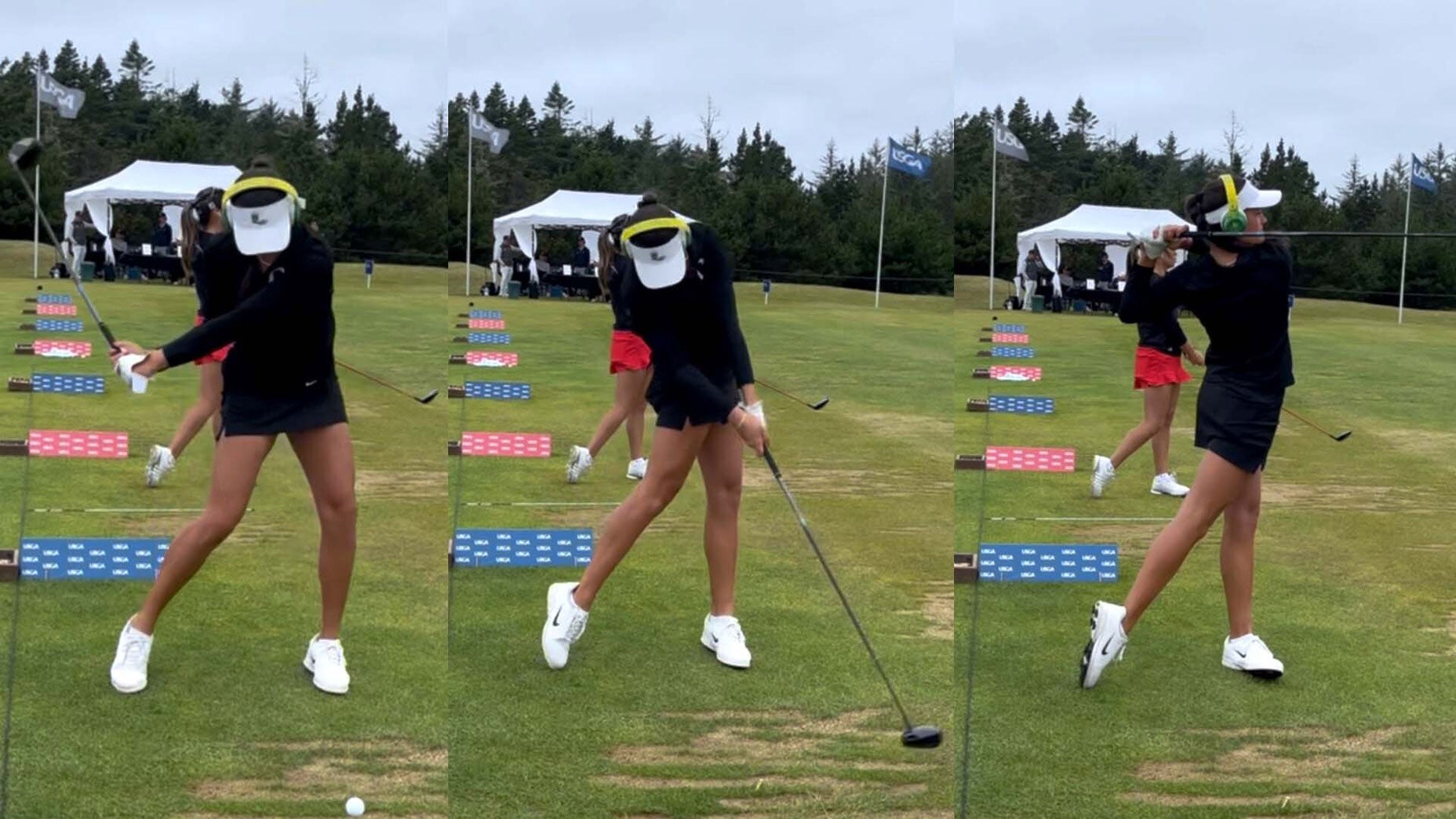 Kiara Romero's downswing at U.S. Women's Amateur