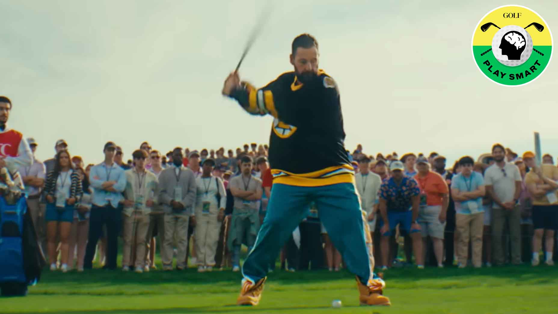 happy gilmore swings golf club in happy gilmore 2